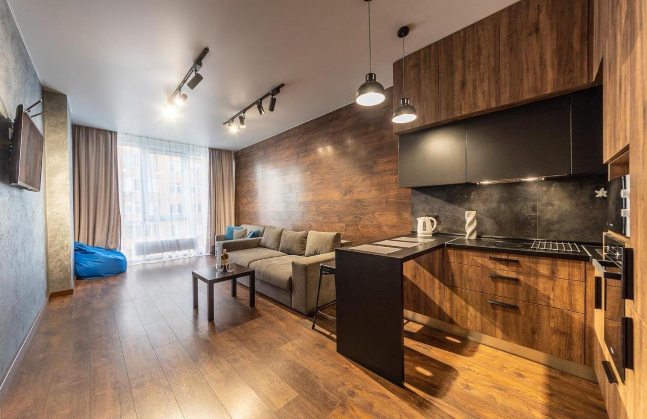 Luxury Apartments Smartplaza Obolon Metro Minskai Kiev Dış mekan fotoğraf