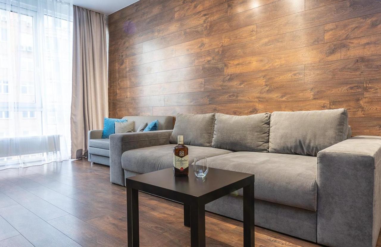 Luxury Apartments Smartplaza Obolon Metro Minskai Kiev Dış mekan fotoğraf